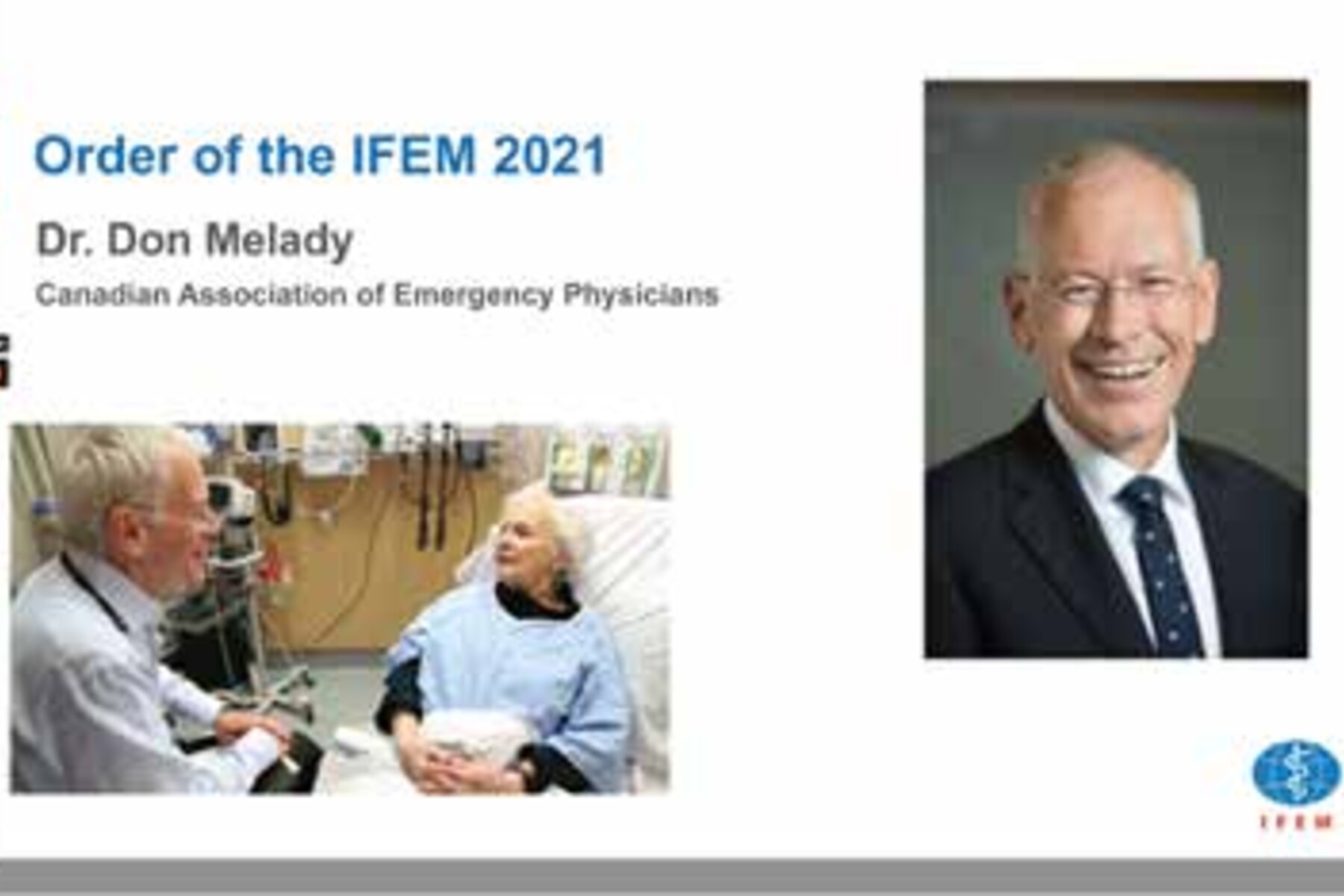 Image of Don Melady - Order of the IFEM 2021