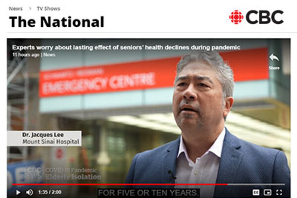 Dr. Jacques Lee on The National screenshot