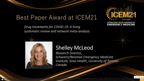 Shelley McLeod best paper award ICEM
