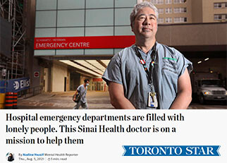 Dr. Jacques Lee Toronto Star header image