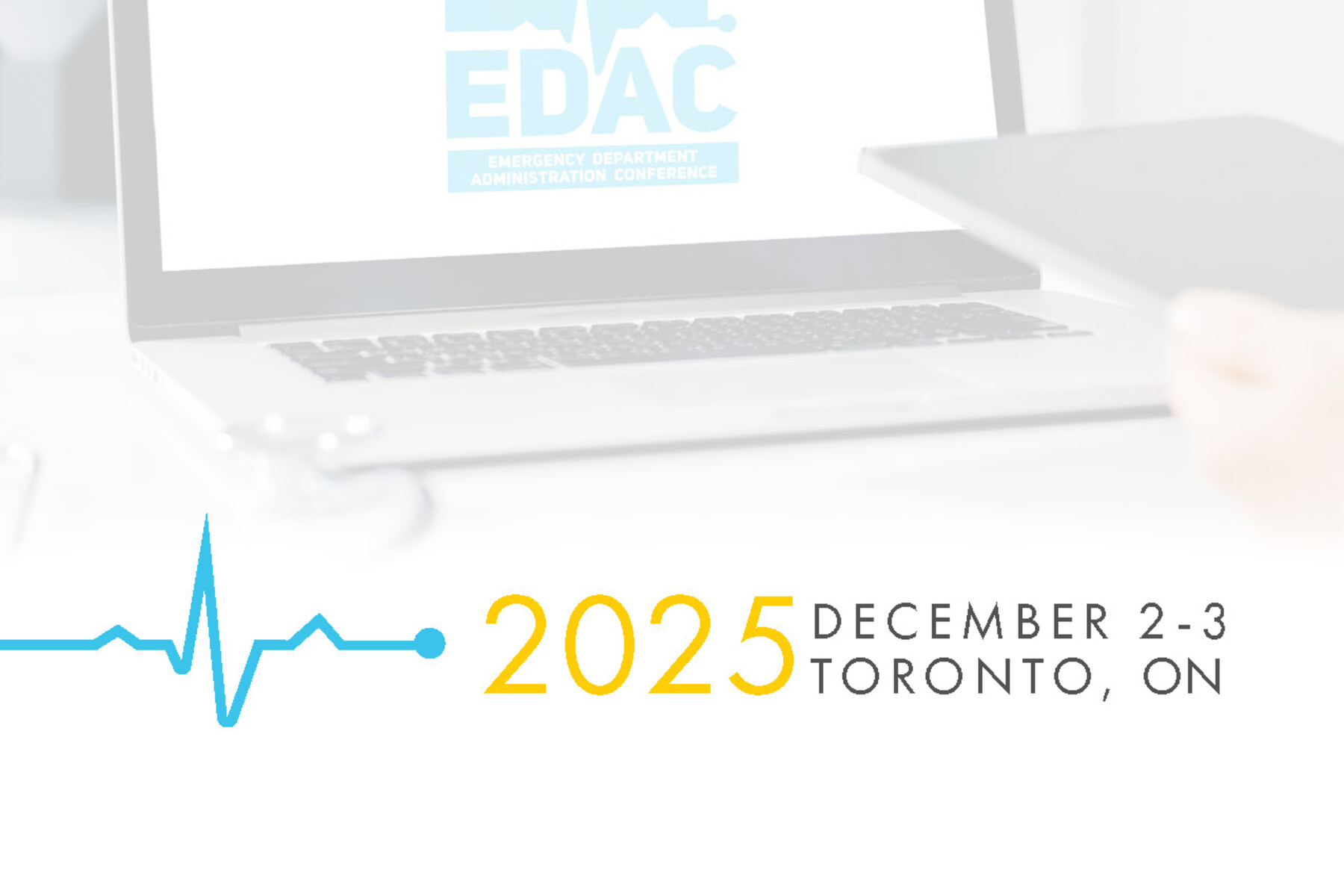 EDAC cover page stating date and location