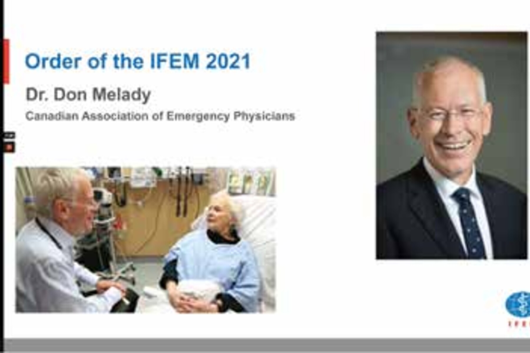 Image of Don Melady - Order of the IFEM 2021