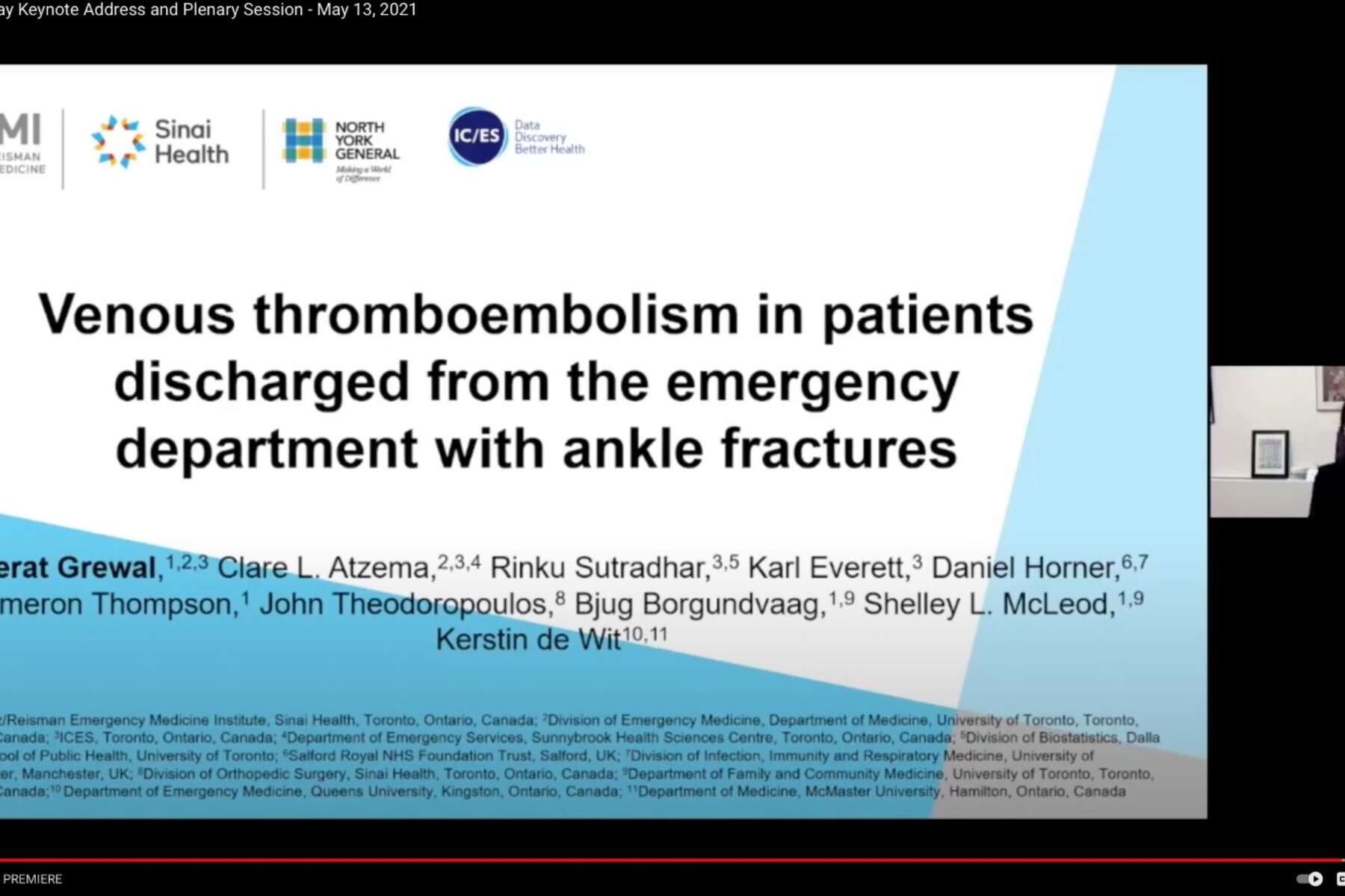 Keerat Grewal at CAEP - screenshot of title slide with image of Keerat