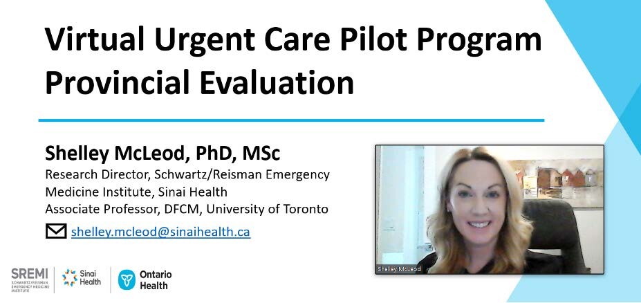 Virtual Urgent Care Pilot Program Provincial Evaluation