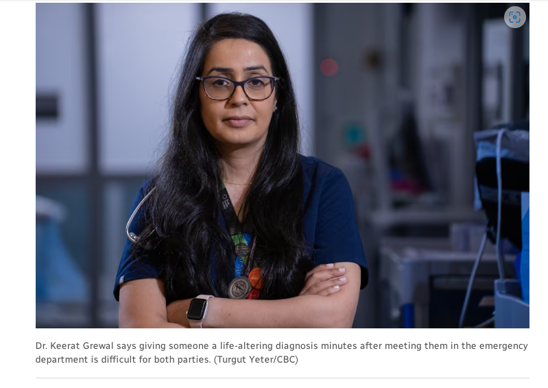 Dr. Keerat Grewal about her Cancer Study on CBC News