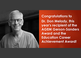 Dr Don Melady AGEM Gerson-Sanders Awards main image