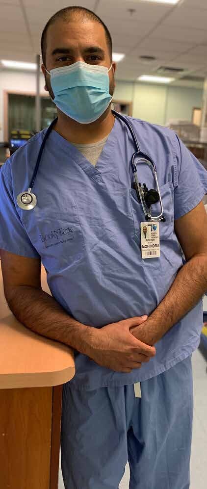 picture of Rohit Mohindra in NYGH Emergency Department