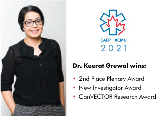 Dr. Keerat Grewal | CAEP 2021 Awards | Schwartz/Reisman Emergency ...